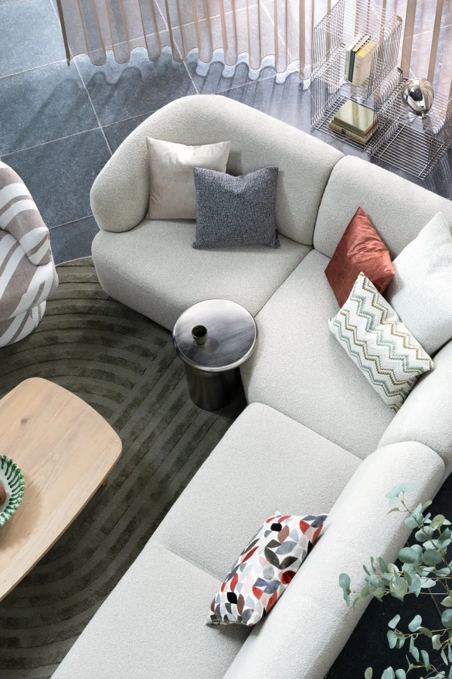COCOmaison, BeautiQ - Class kussen 45x45cm - Antraciet
