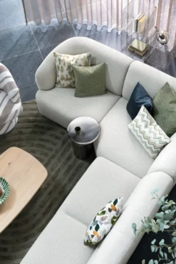COCOmaison, BeautiQ - Lush kussen 40x60cm - Antraciet