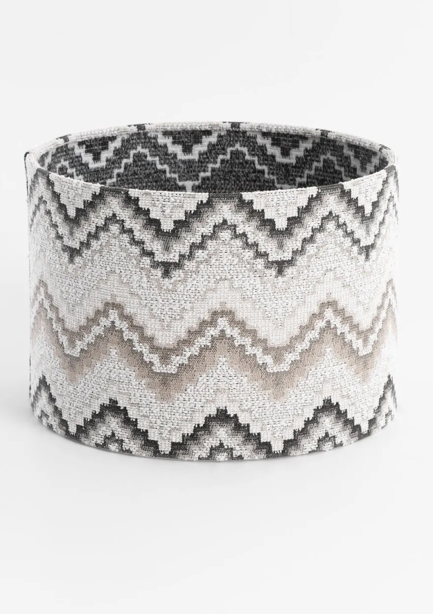 COCOmaison, Beautiq Lush lampenkap 30 x 21cm - Antraciet