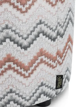 COCOmaison, BeautiQ - Lush poef - rond 42 cm - Antraciet