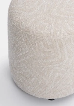 COCOmaison, BeautiQ - Sola poef - rond 42cm - Creme