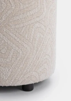 COCOmaison, BeautiQ - Sola poef - rond 42cm - Creme