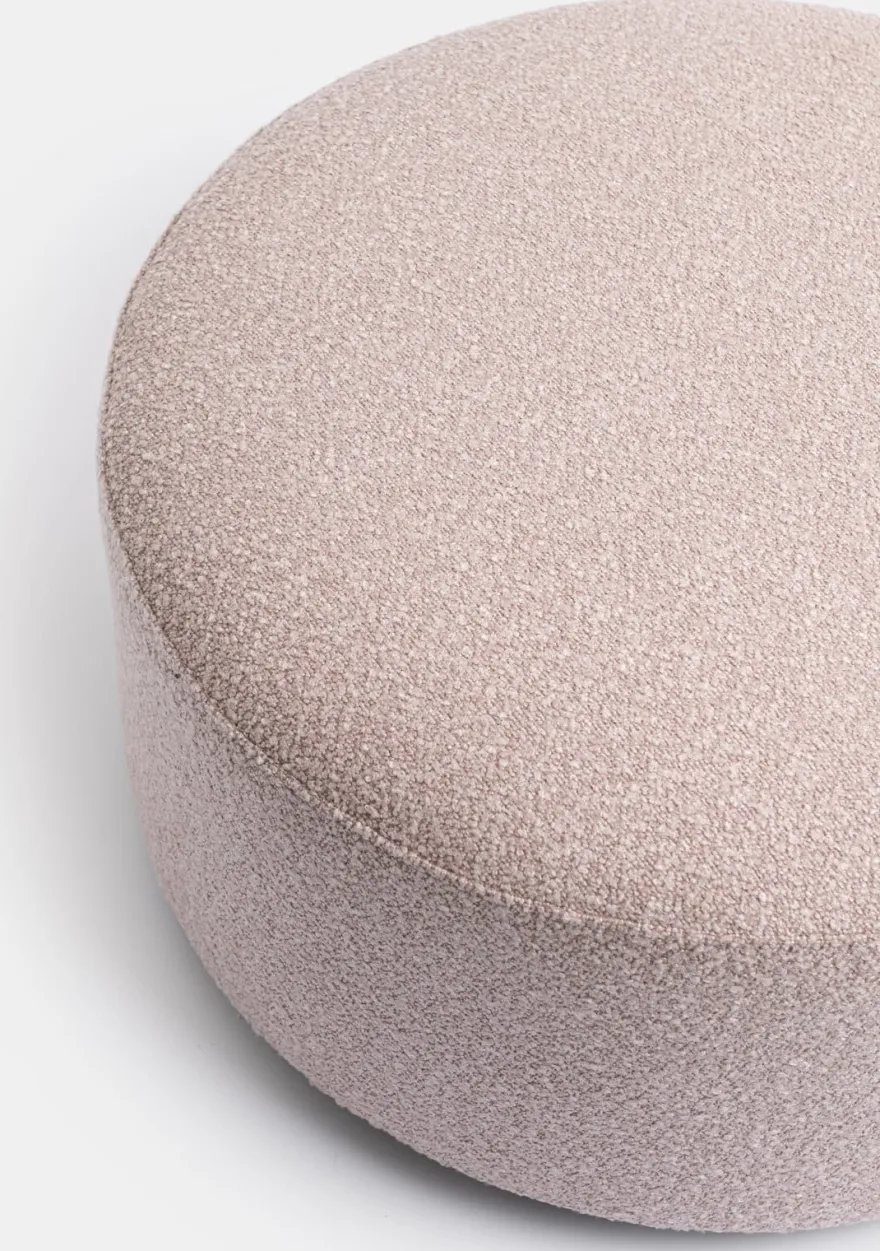 COCOmaison, BeautiQ - Vero poef - rond 34cm - Beige