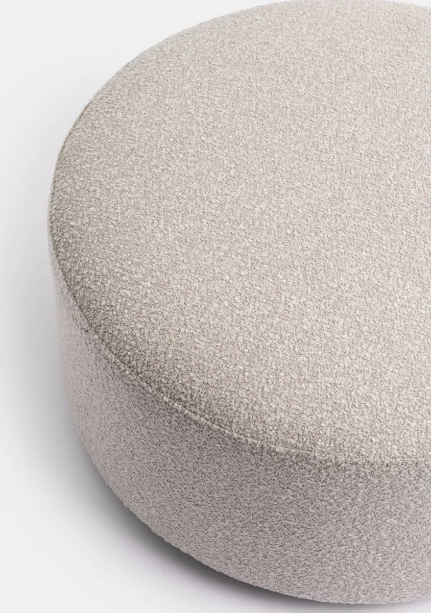COCOmaison, BeautiQ - Vero poef - rond 34cm - Beige