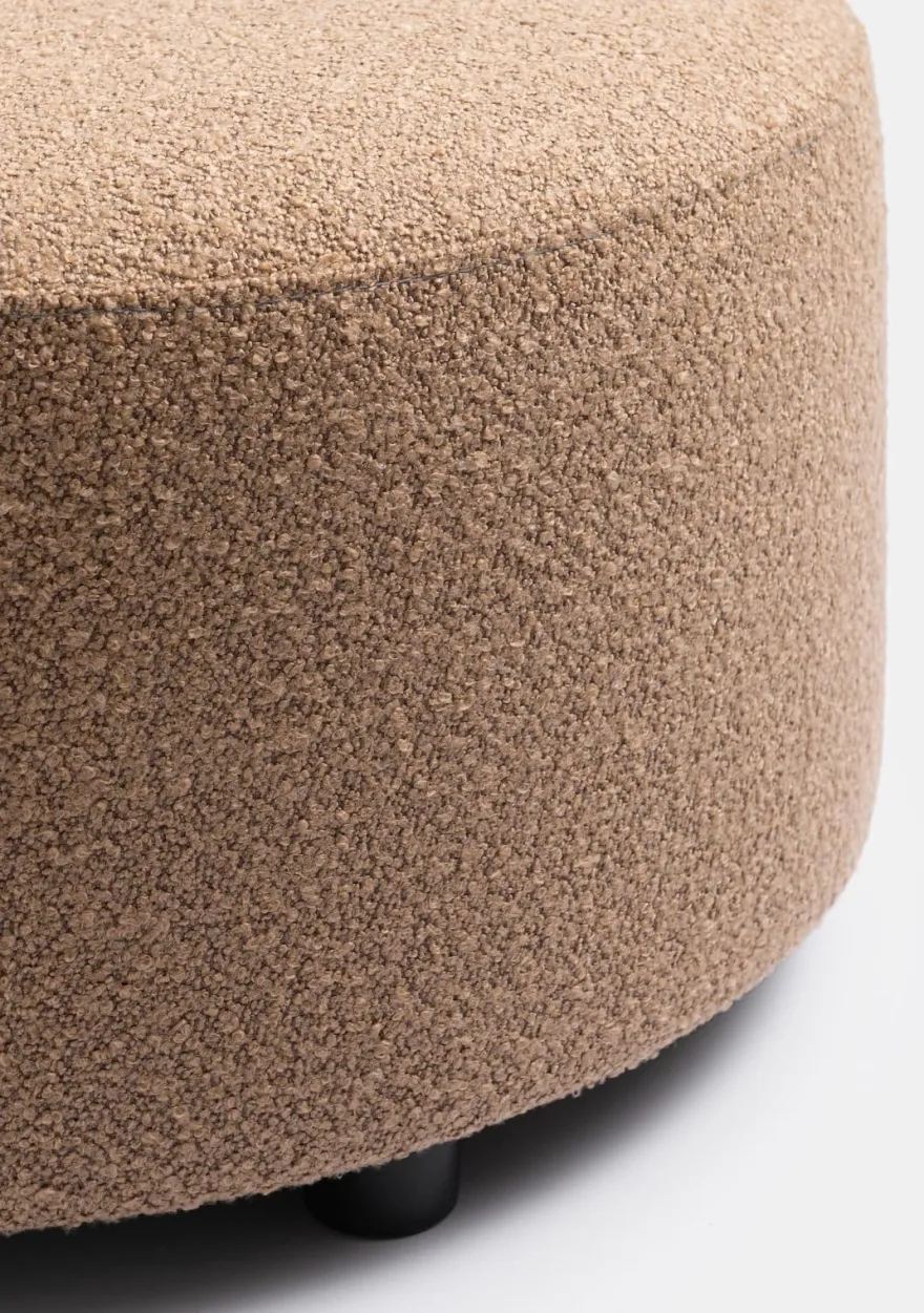 COCOmaison, BeautiQ - Vero poef - rond 34cm - Beige