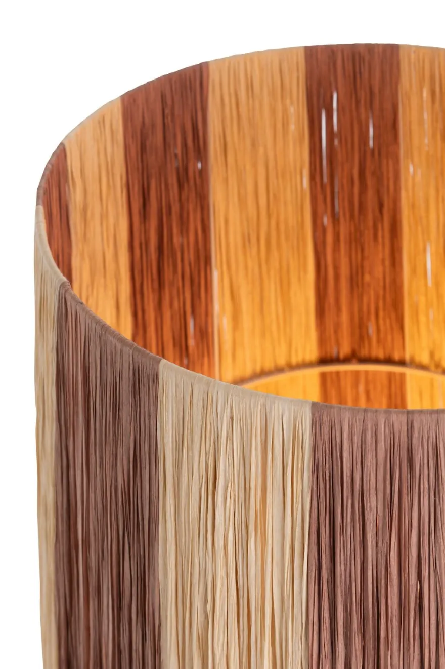 COCOmaison, Billie vloerlamp 1*E27 - Bruin