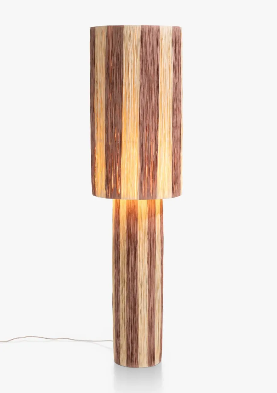 COCOmaison, Billie vloerlamp 1*E27 - Bruin