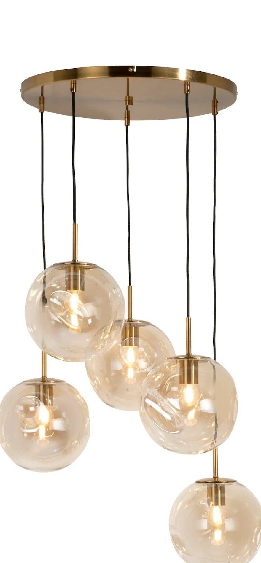 COCOmaison, Bo hanglamp 5*E27 - Goud