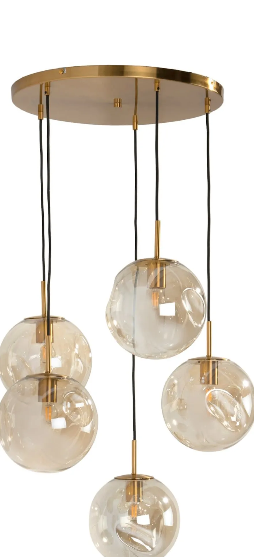 COCOmaison, Bo hanglamp 5*E27 - Goud