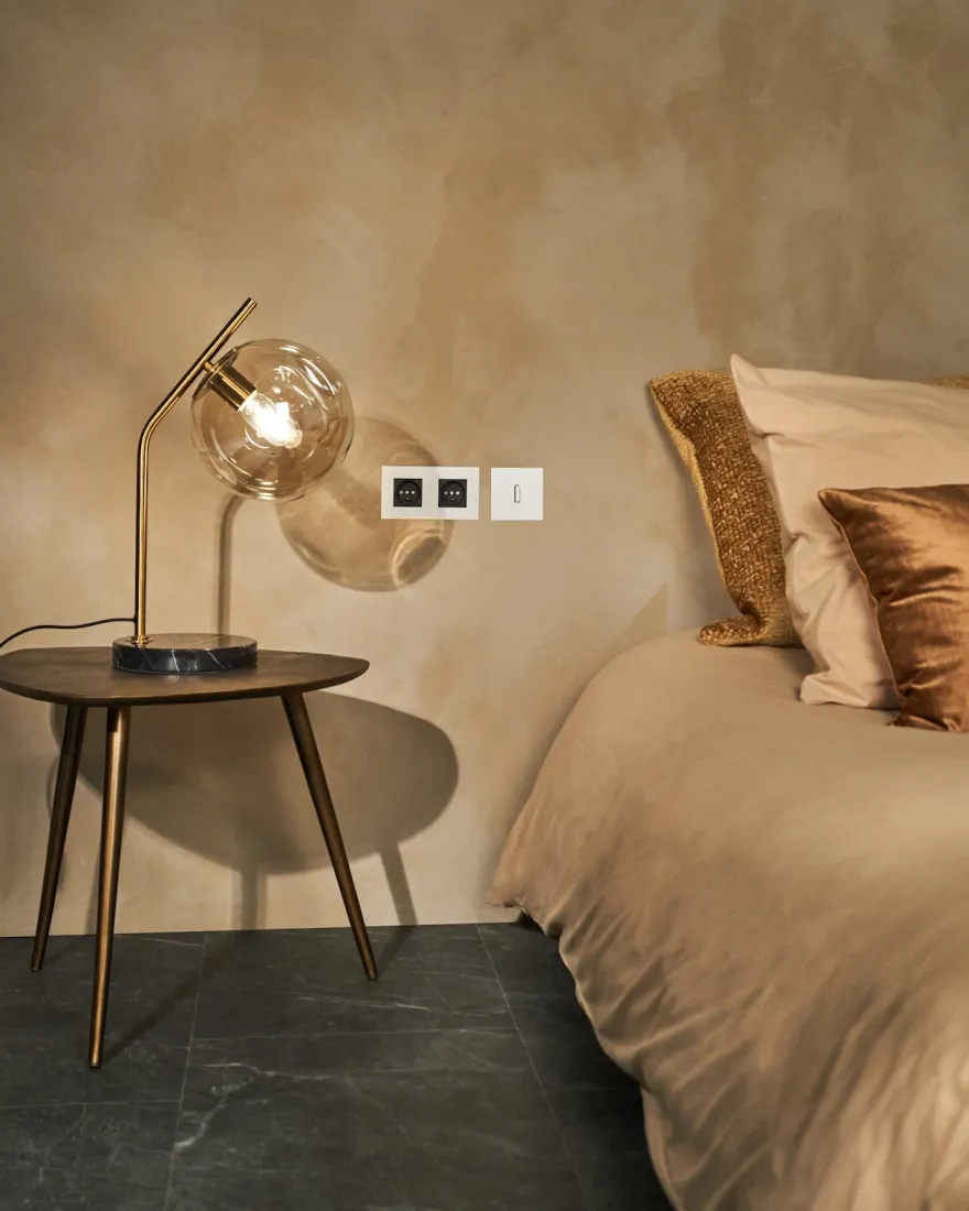 COCOmaison, Bo tafellamp 1*E27 - Goud