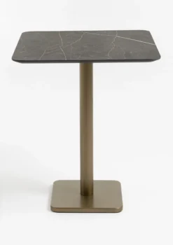 COCOmaison, Brest bartafel marble onyx 75x75cm - Zwart