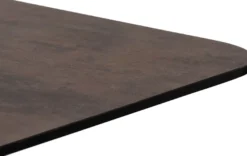 COCOmaison, Brest bartafel stone rust 75x75cm - Zwart