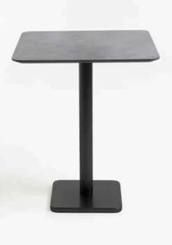 COCOmaison, Brest bartafel stone anthracite 75x75cm - Zwart