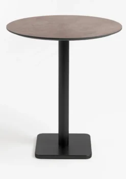 COCOmaison, Brest bartafel stone rust D80cm - Zwart
