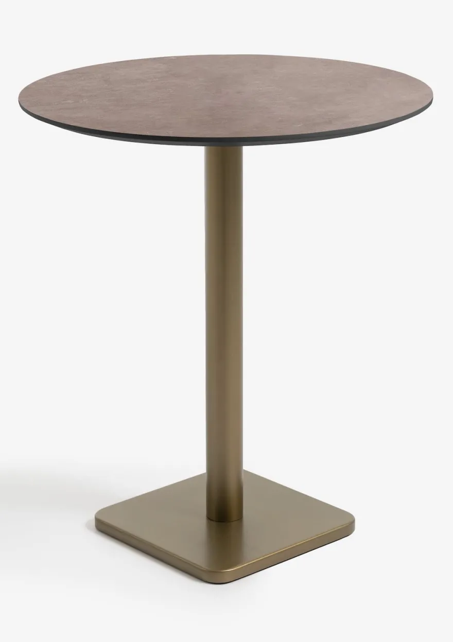 COCOmaison, Brest bartafel stone rust D80cm - Zwart