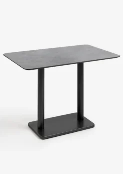 COCOmaison, Brest bartafel stone anthracite 120x75cm - Goud
