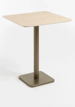 COCOmaison, Brest bartafel Travertine 75x75cm - zwart