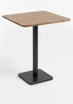 COCOmaison, Brest bartafel vintage oak 75x75cm - Zwart
