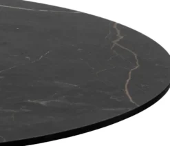 COCOmaison, Brest bistrotafel marble onyx D80cm - Goud