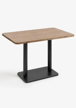 COCOmaison, Brest bistrotafel vintage oak 120x75cm - Goud