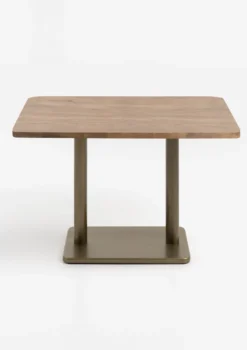 COCOmaison, Brest bistrotafel vintage oak 120x75cm - Goud