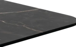 COCOmaison, Brest bistrotafel marble onyx 120x75cm - Goud