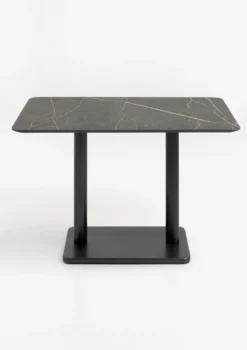 COCOmaison, Brest bistrotafel marble onyx 120x75cm - Goud