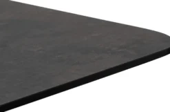 COCOmaison, Brest bistrotafel stone anthracite 75x75cm - zwart