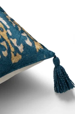 COCOmaison, Daisy kussen 40x60cm - Blauw