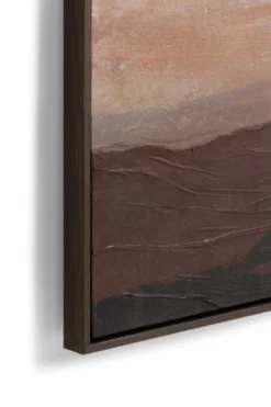 COCOmaison, Desert schilderij 100x140cm - Bruin