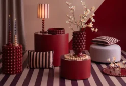 COCOmaison, DOTS kussen 35X50cm - Ruby