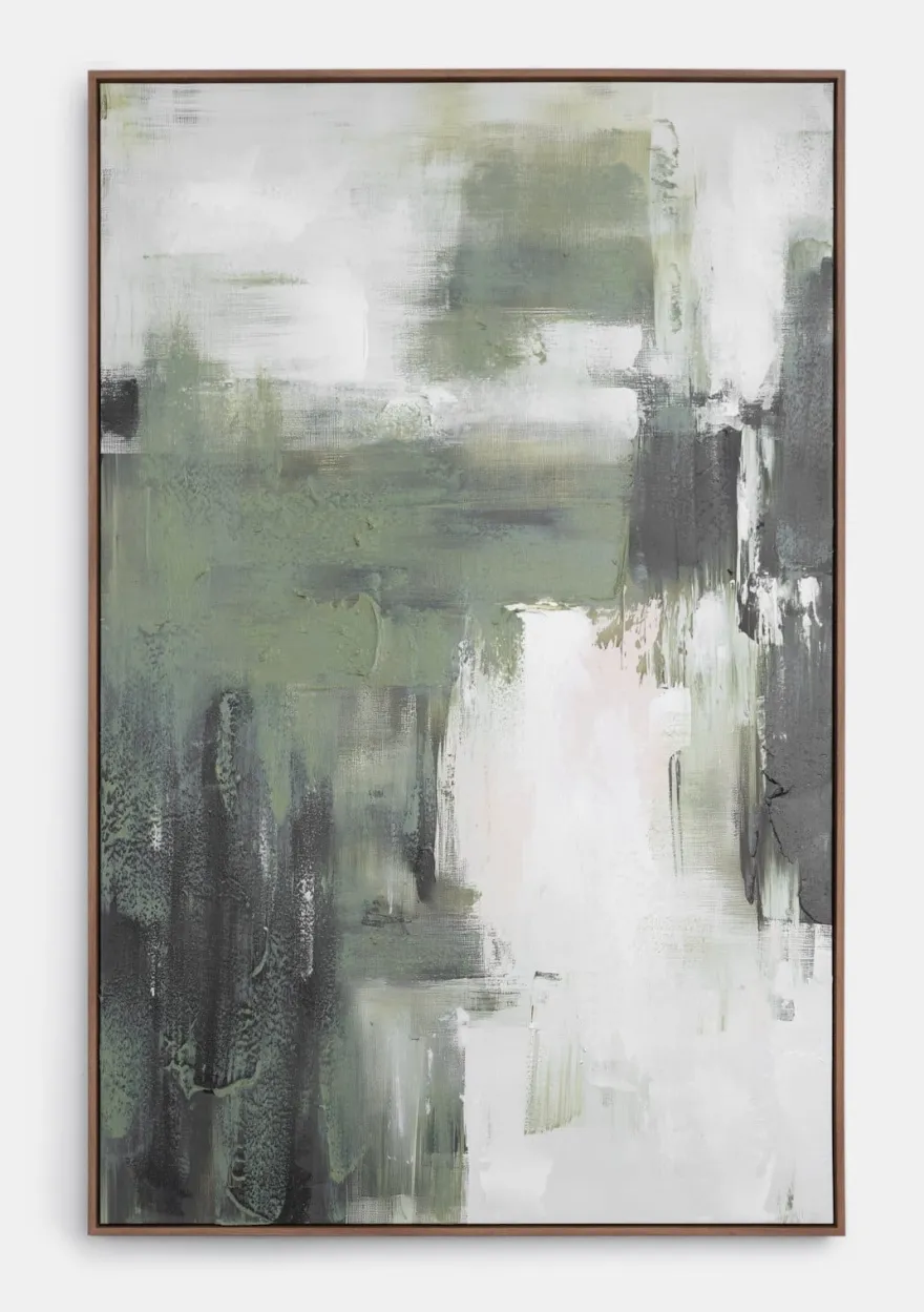 COCOmaison, Eef schilderij 90x140cm - Groen