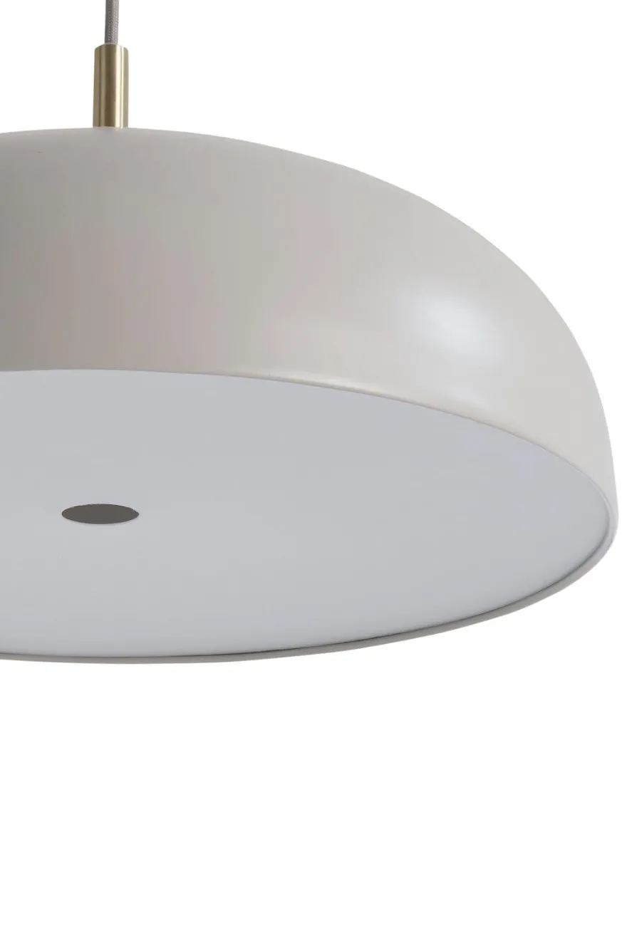 COCOmaison, Hugo boog vloerlamp 3*E27 - Grijs