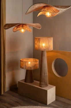 COCOmaison, Iggy hanglamp 1*E27 D80cm - Naturel