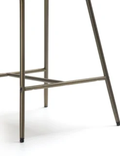 COCOmaison, Kjel barstoel - champagne frame - Antraciet
