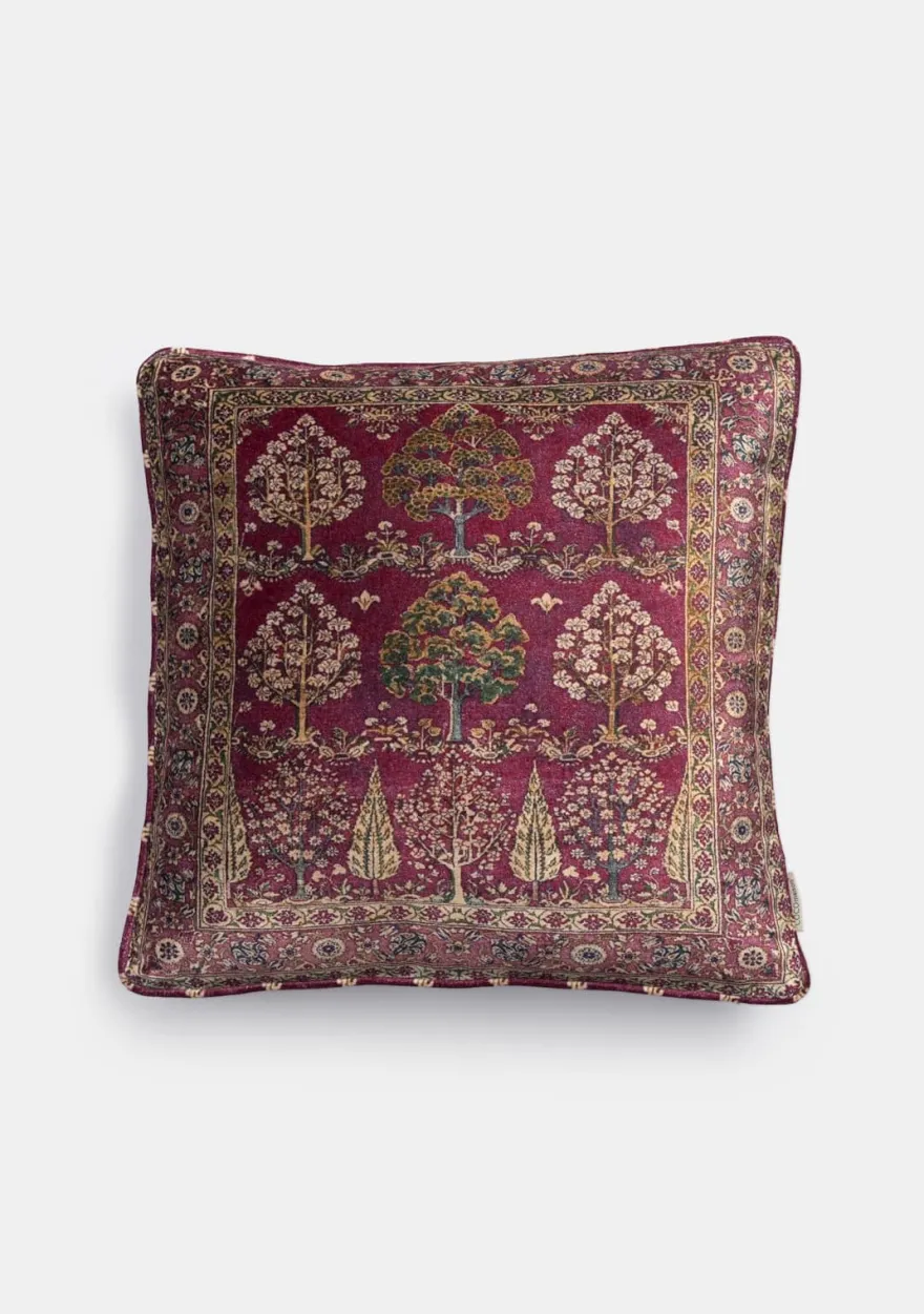 COCOmaison, Lillie kussen 45x45cm - Bordeaux