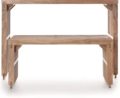 COCOmaison, Lino bankje 96cm - Bruin