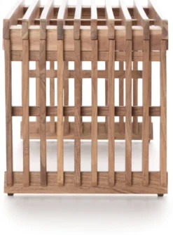 COCOmaison, Lino bankje 96cm - Bruin