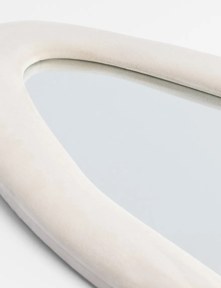 COCOmaison, Loes spiegel 160x60cm - Cremekleurig