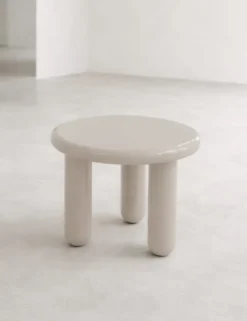 COCOmaison, Mauro bijzettafel h45cm - Crème