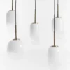 COCOmaison, Milky hanglamp 5*E27 - Wit