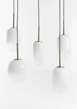 COCOmaison, Milky hanglamp 5*E27 - Wit