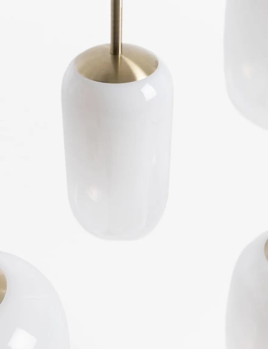 COCOmaison, Milky hanglamp 5*E27 - Wit