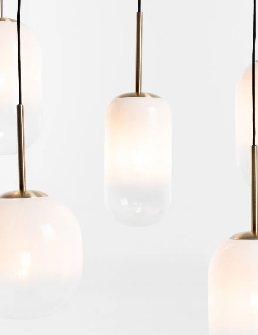 COCOmaison, Milky hanglamp 5*E27 - Wit