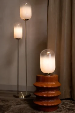 COCOmaison, Milky vloerlamp 2*E27 - Wit
