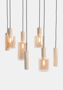 COCOmaison, Pimmy hanglamp 4*e27 3*gu10 - Crème