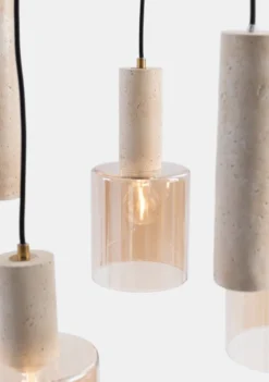 COCOmaison, Pimmy hanglamp 3*e27 2*gu10 - Crème