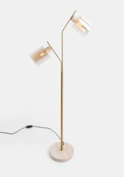 COCOmaison, Pimmy vloerlamp 2*e27 - Beige