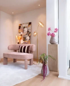COCOmaison, Pimmy vloerlamp 2*e27 - Beige