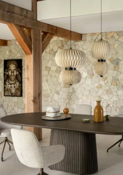 COCOmaison, Rikke hanglamp 2*E27 D60cm - Beige